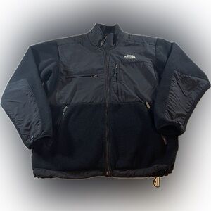 The North Face Denali Jacket TNF Black Polartec Fleece Mens Sz M